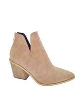 Load image into Gallery viewer, Steph Ankle Cut Block Heel Boots - Natural Beige